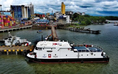 La DIMAR habilitó su muelle en Buenaventura para operación de buque hospital Benkos Biohó que atenderá a comunidades afectadas por el sismo del 10 de agosto de 2026