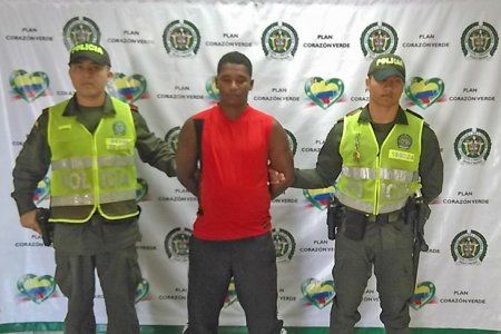 Policía Nacional capturó un sujeto por hurto y porte ilegal de armas de fuego