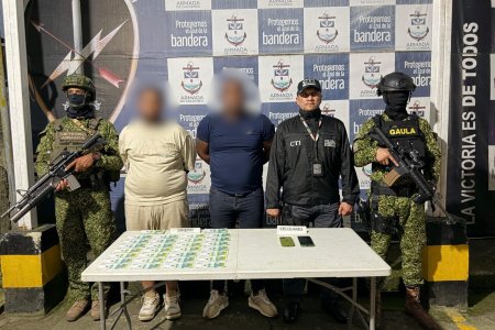 Capturan en flagrancia a dos presuntos extorsionistas en Buenaventura