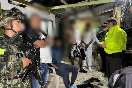 Capturan cuatro presuntos integrantes del ELN en operativo conjunto en zona rural de Buenaventura