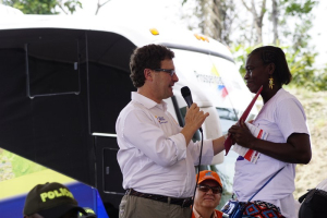 Vicepresidente y Ministro de Vivienda presidieron la entrega de 565 casa en la Ciudadela San Antonio