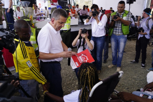 Vicepresidente y Ministro de Vivienda presidieron la entrega de 565 casa en la Ciudadela San Antonio
