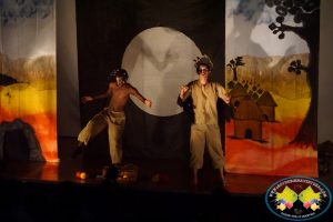 Se realizó con éxito la obra de teatro Griots, Cuentos Africanos 