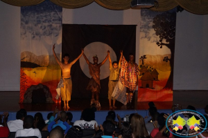 Se realizó con éxito la obra de teatro Griots, Cuentos Africanos 