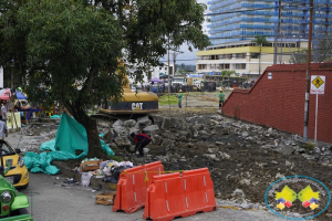 Movilidad se sigue afectando por construcción del Bulevar del Centro en Buenaventura 