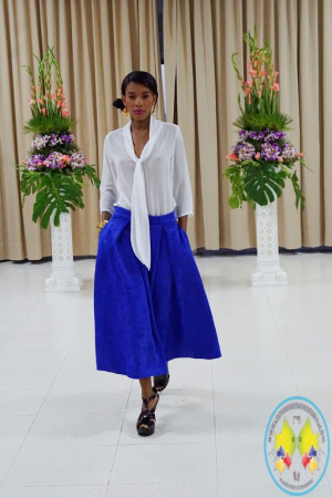 La diseñadora de modas Damaris D’Moreno presentó su colección