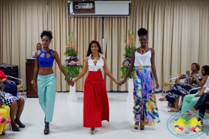 La diseñadora de modas Damaris D’Moreno presentó su colección