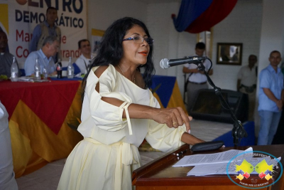 Centro Democrático entrega Aval a Elvia Lucy Abonce Branca