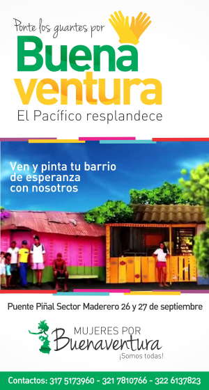 Mujeres por Buenaventura realizan campaña “El Pacífico Resplandece”