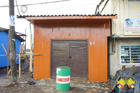 Mujeres por Buenaventura pintaron casas y negocios en sector maderero de El Piñal 