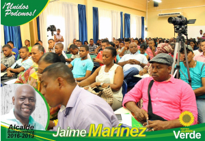Jaime Marínez, expuso propuestas de su plan de gobierno en distintos debates organizados en la ciudad