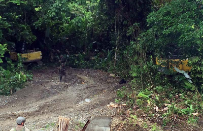 Fuerza Pública realizó operativos contra la minería ilegal en Buenaventura