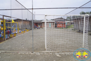 Club de Leones Buenaventura Monarca, entregó cancha de fútbol, parque infantil  y dos mejoramientos de vivienda en el barrio Miramar