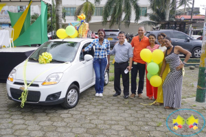 La Administración Distrital de Buenaventura sorteó el Chevrolet Spark Life entre 7 mil contribuyentes estrella