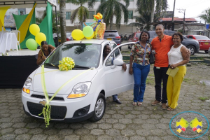 La Administración Distrital de Buenaventura sorteó el Chevrolet Spark Life entre 7 mil contribuyentes estrella