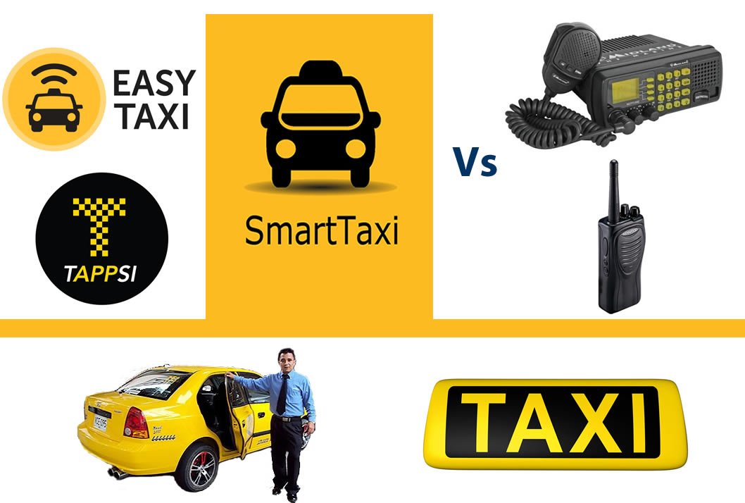 Apps para taxis están desplazando a radioteléfonos