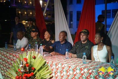 Bonaverenses disfrutaron la apertura del alumbrado navideño 