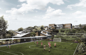 Taller Síntesis ganó concurso para diseñar nueva sede del Colegio Bartolomé de las Casas de la Fundación Sociedad Portuaria Buenaventura 
