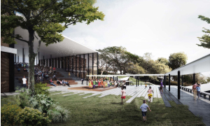 Taller Síntesis ganó concurso para diseñar nueva sede del Colegio Bartolomé de las Casas de la Fundación Sociedad Portuaria Buenaventura 