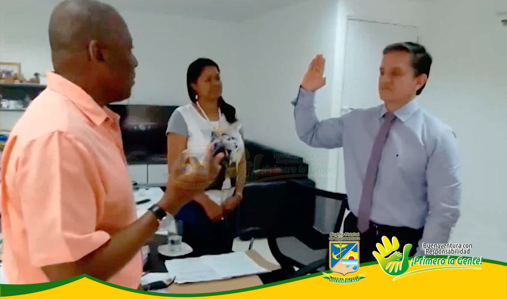 Alcalde posesionó a Silvio Jair Alegría Fernández como el nuevo gerente de la ESE Distrital Luis Ablanque de La Plata