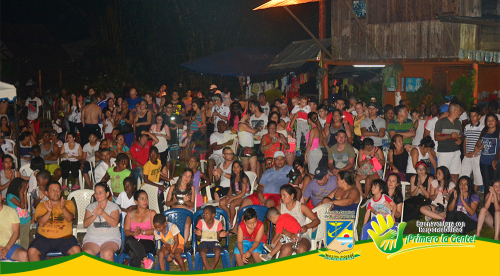 San Cipriano vivió la sexta versión del Festival Marimba Santa