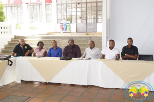 Alcaldes menores, ediles y presidentes de juntas de acción comunal de algunos barrios, asistieron a socialización del XXXII Festival Folclórico del Pacífico