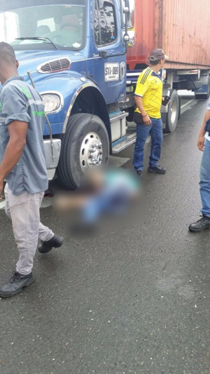 En accidente de tránsito en la vía alterna murió un estudiante del Sena 