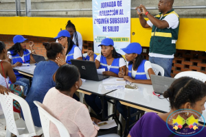 Más de 200 personas fueron aseguradas en primer día de la Jornada Masiva de Afiliación al Régimen Subsidiado de Salud