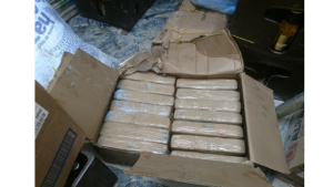 Policía incautó 100 kilos de cocaína  