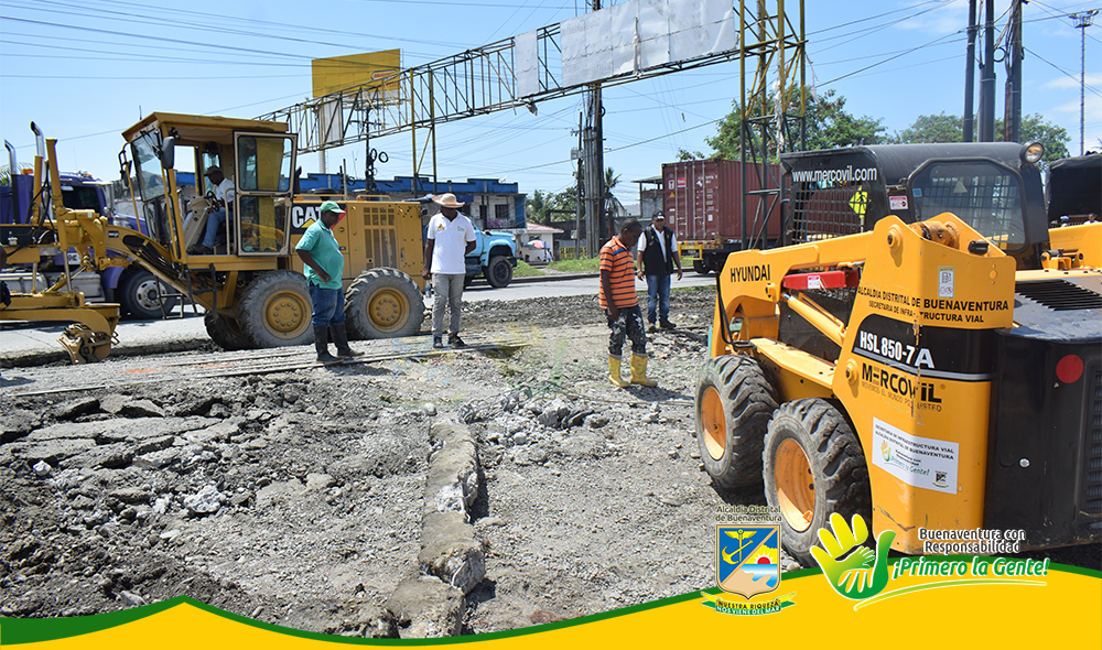 Secretaría de Infraestructura apoya adecuación de la entrada a La Palera