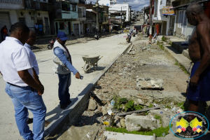 En febrero se entregará el tramo entre la entada del Trapiche y El Firme en la obra de la Calle 5