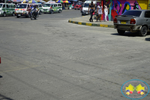 Losas que presentan fallas en la Calle 5 será reparadas