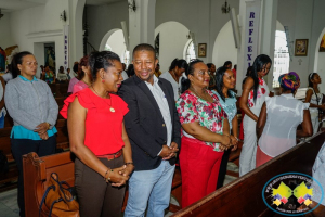 Con una Eucaristía la Administración Distrital conmemoró el Día Internacional de la Mujer