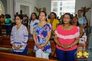 Con una Eucaristía la Administración Distrital conmemoró el Día Internacional de la Mujer