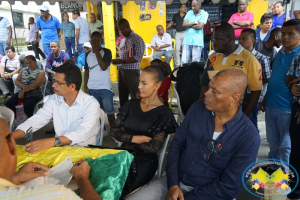 Platoneras y comerciantes de productos en la galería José Hilario López de Pueblo Nuevo levantaron la protesta que realizaban