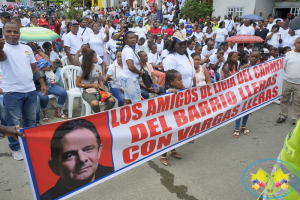 El candidato a la Vicepresidencia de la República, Juan Carlos Pinzón, estuvo en la Ciudadela San Antonio