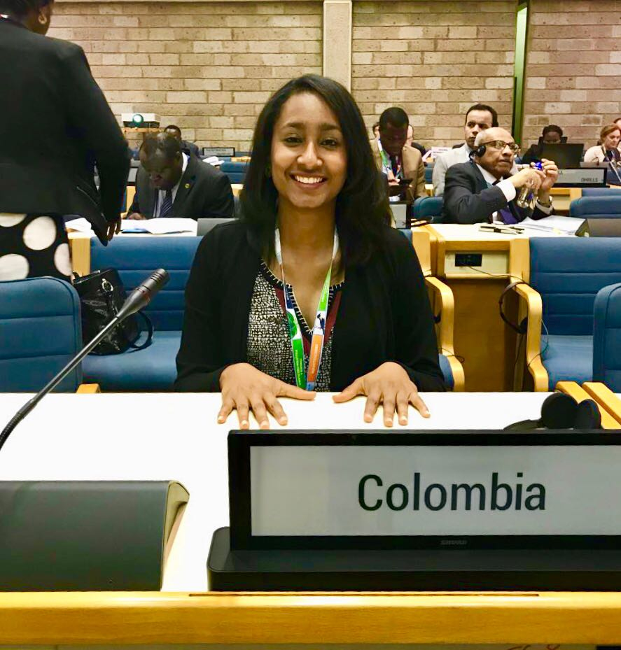 Angélica Mayolo será la represente de Colombia en la séptima Asamblea del Fondo Mundial del Ambiente en Vietnam 