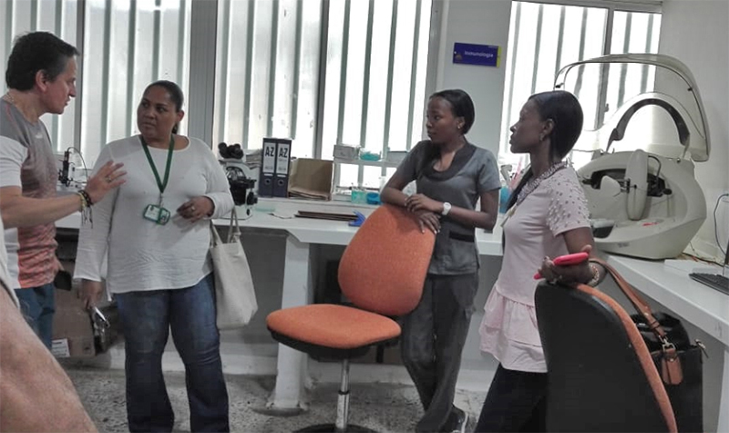 Delegada de la Superintendencia de Salud realizó recorrido en el Hospital Distrital y Clínica Santa Sofía