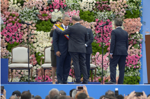 Iván Duque Márquez tomó posesión como Presidente de la República de Colombia para el periodo 2018-2022