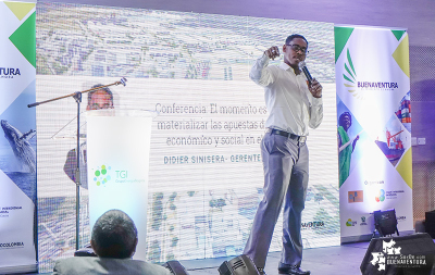 Didier Sinistera, gerente del Centro de Actividades Económicas de Buenaventura, habla sobre los avances de este proyecto