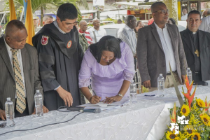 Tomó posesión como alcalde de Buenaventura, Maby Yineth Viera Angulo
