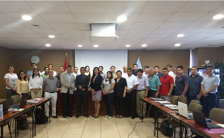 Dimar realizó taller sobre gestión de datos oceanográficos en Perú