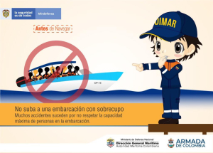 En Semana Santa la Dimar fortaleció los controles de seguridad marítimos y fluviales en el país