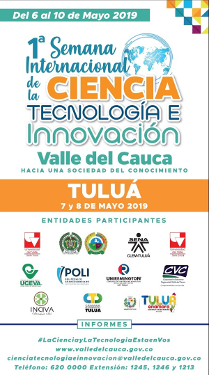 La CVC participará en la 1a Semana Internacional de Ciencia, Tecnología e Innovación