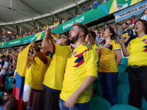 Colombianos se gozaron el triunfo de la selección ante Argentina por Copa América