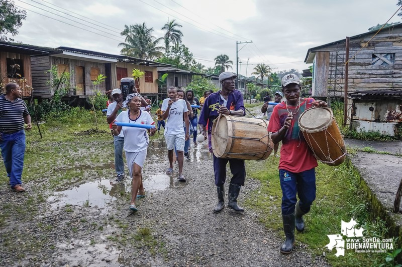 La Alcaldía Distrital de Buenaventura apoyó las fiestas patronales del Sagrado Corazón de Jesús de Puerto Merizalde