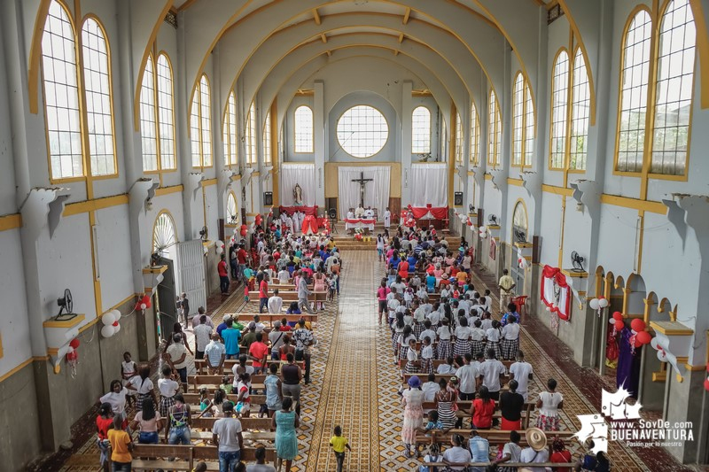 La Alcaldía Distrital de Buenaventura apoyó las fiestas patronales del Sagrado Corazón de Jesús de Puerto Merizalde