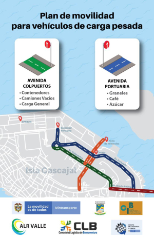Entró en vigencia el Plan de Movilidad de Buenaventura para vehículos de carga pesada 