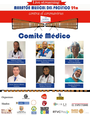 Live streaming Maratón Musical del Pacífico contra el coronavirus, el domingo 29 de marzo