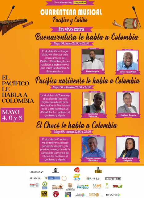 Esta semana, #ElPacíficoLeHablaAColombia